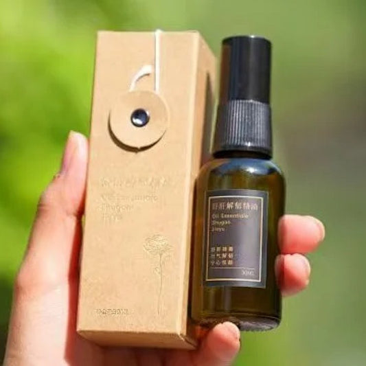 Liver-Soothing and Mood-Balancing Essential Oil 30ml: Soothes the liver, detoxifies, promotes qi circulation, relieves depression, dispels negative emotions, and inspires a joyful mood. Anti-depressant and anti-anxiety.