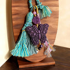 Peonymu Purple Butterfly Aromatic Pendant - Jasmine Infused for Calm & Relaxation