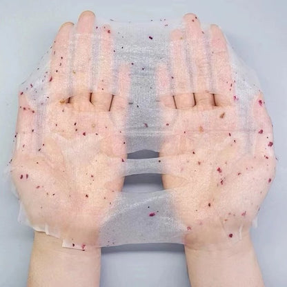[Tang Dynasty Style Rose Petal Freeze-Dried Mask] Whitening, brightening, hydrating, moisturizing, and antioxidant essence mask.  Best used with floral hydrosol.