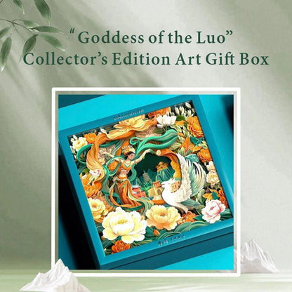 Tang Dynasty-inspired, intangible cultural heritage-certified peony-scented skincare gift set (collector's edition)