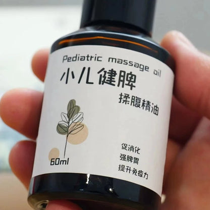 Aromatherapist-formulated essential oil blend (60ml) for children: strengthens the spleen and stomach, and promotes digestion.