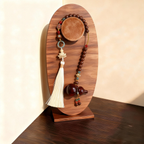 Peonymu Blended fragrance, goose pear-shaped incense, sandalwood gourd tassel pendant