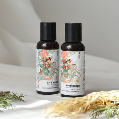 [50ml Travel Size] Tang Dynasty-inspired formula, made with natural plant extracts, nourishes and strengthens hair, repairs hair follicles, prevents hair loss, and promotes new hair growth.