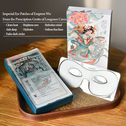 Made with natural plant extracts, it soothes and relieves stress, eliminates fatigue, brightens the eyes, clears heat, and reduces dark circles. One patch lasts for 8 hours.