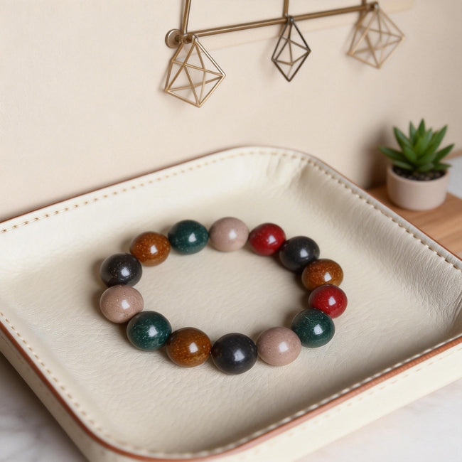 Peonymu Five Elements Tianzi Incense Balance Bracelet 14mm Hover Image