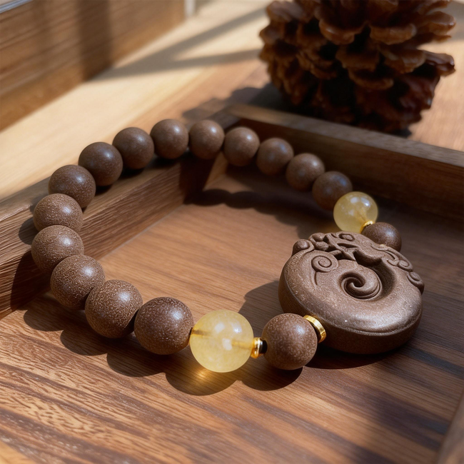 Peonymu Intangible Cultural Heritage-certified natural herbal incense bead bracelet Main Image