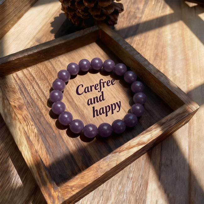 Peonymu Traditional Chinese medicine-based "Purple Aura from the East" natural incense bead bracelet Main Image