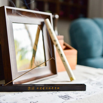 Tang Dynasty-style peony and agarwood incense sticks for calming the mind and focusing concentration.