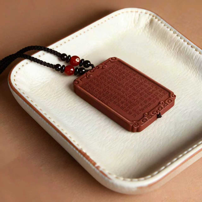 Peony-scented makeup Pagoda Tree Flower and Tangerine Peel Heart Sutra Incense Pendant Main Image