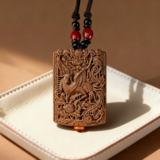 Peony-scented makeup Black Ginseng and Lychee Auspicious Phoenix Incense Pendant Main Image